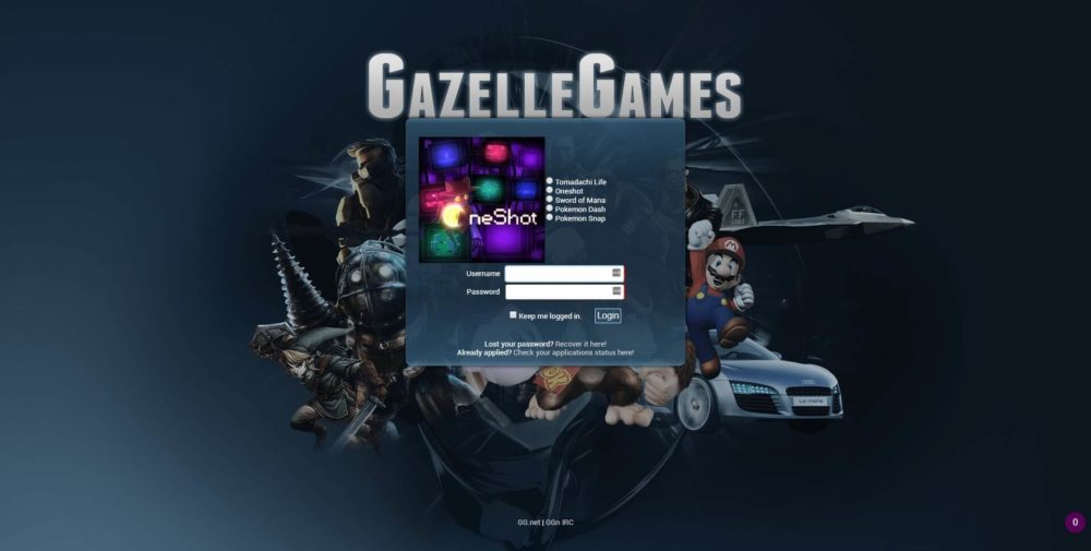 A review of GazelleGames