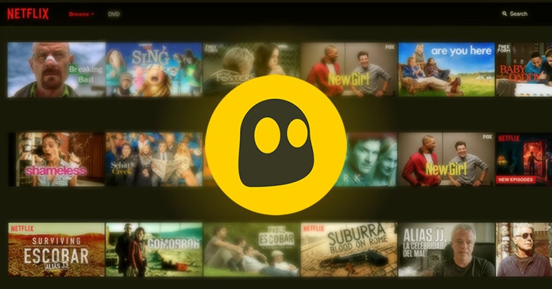 CyberGhost для Netflix