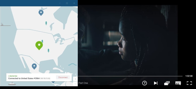 Netflix нас с nordvpn