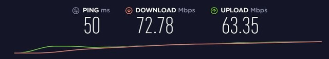 тест скорости nordvpn в германии