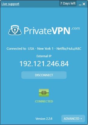 Сервер PrivateVPN